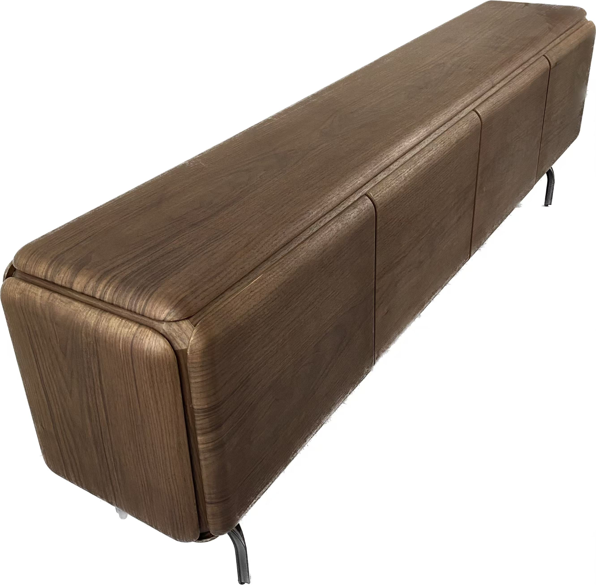 Rounded Continuity — curved sideboard