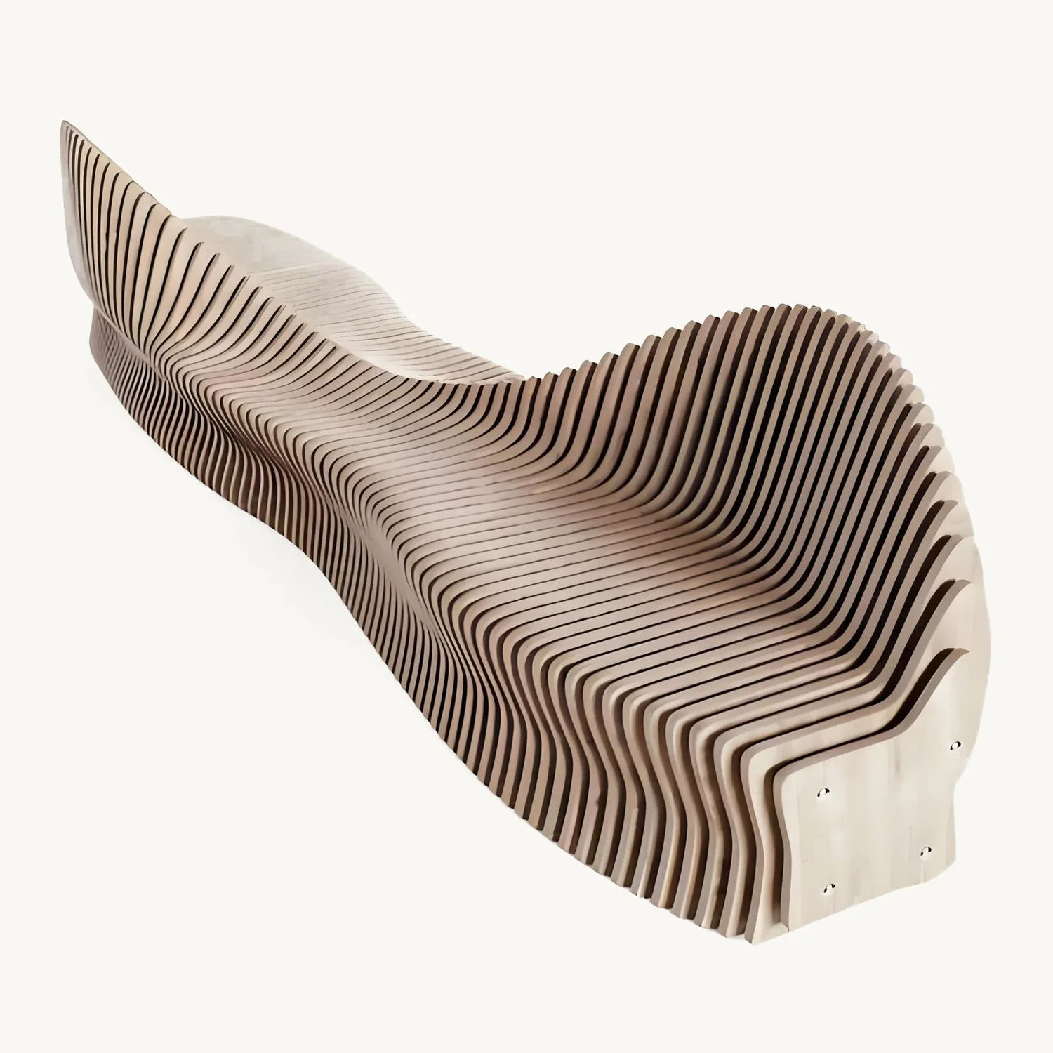 Laminated Form — layered timber form