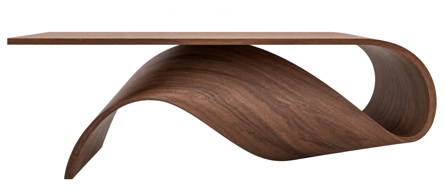 Ribbon Console — curved console